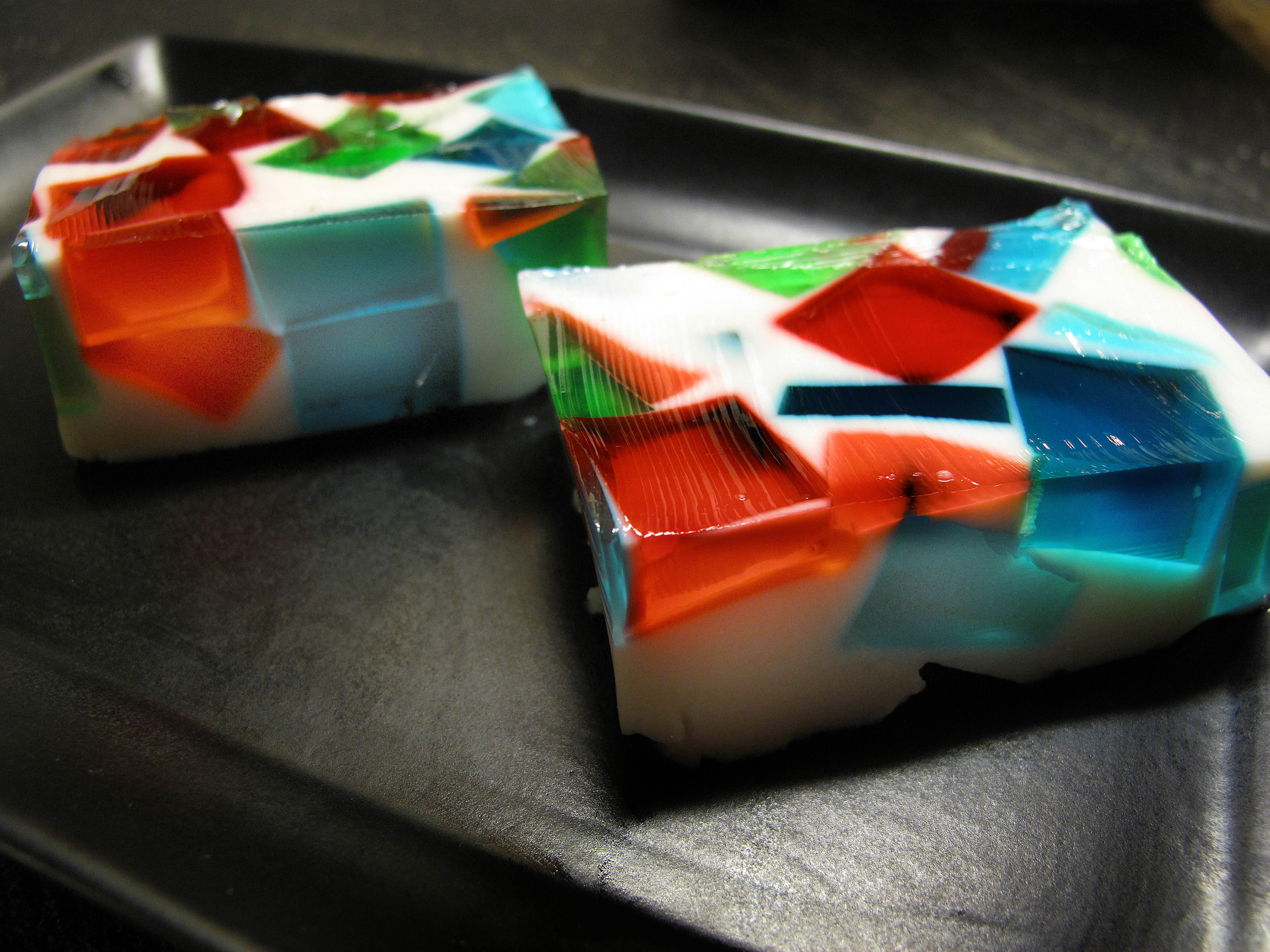 Stained Glass Jello The Jello Mold Mistress